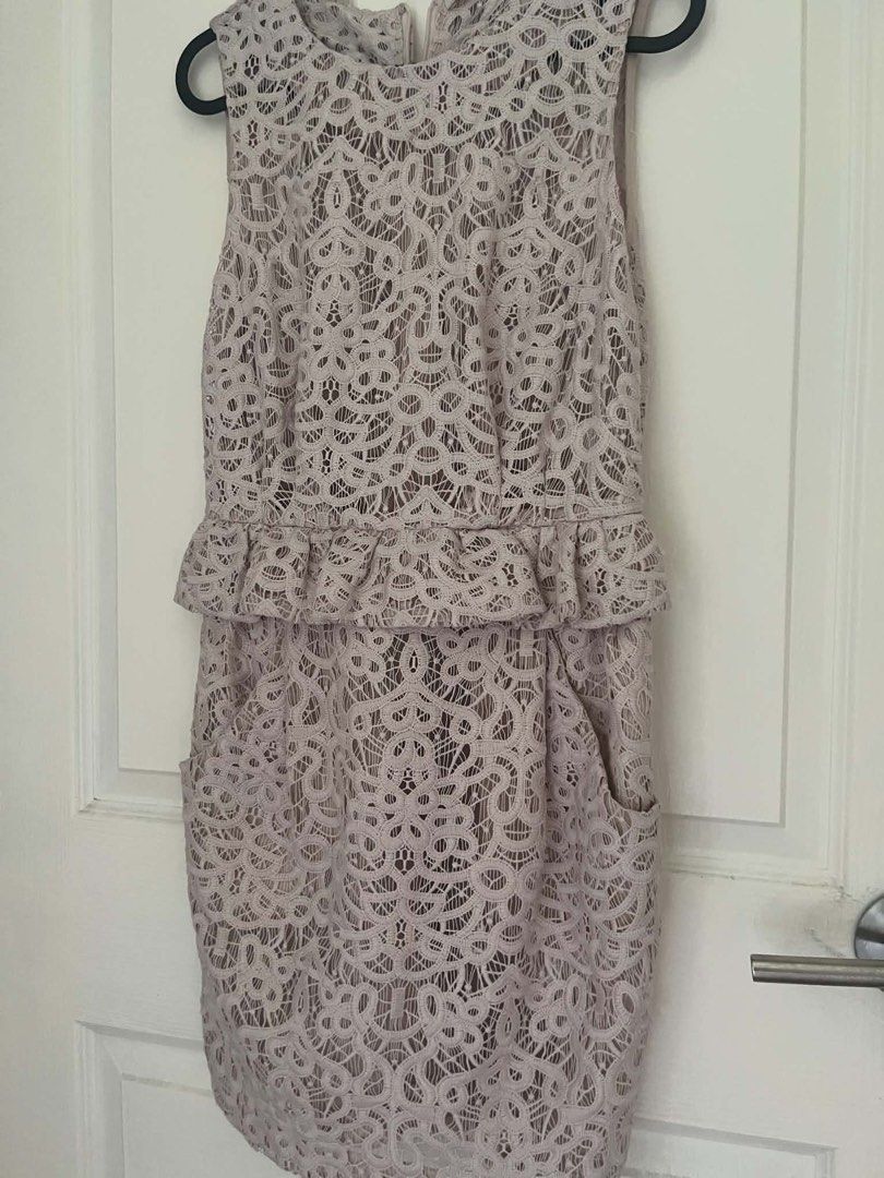 Prada Cream Beige Lace Shift Dress (Category: Luxury Apparel) located in Muntinlupa City. Submitted by thevintageeditbyashley (Listing ID 1460735432, Image 2). Description: -Size is small, fits up to medium -No flaws, authentic and complete with tags! -Rose Gold, Casual, Preppy, Business Casual, Office Siren, Office wear, Luxury, Old Money, Quiet Luxury, Clean Girl, It Girl, Parisian, European, Designer, Cocktail, Date Night, Runway, Editorial, S