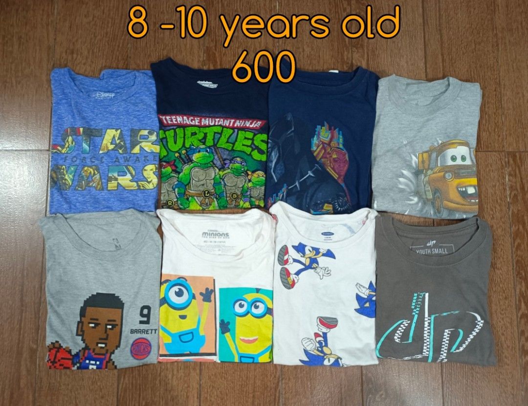 Preloved Shirts Bundle (Category: Babies & Kids Fashion) located in Pasig City. Submitted by joaquin_1207 (Listing ID 1460785274, Image 3). Description: Preloved of my Son Decluttering.