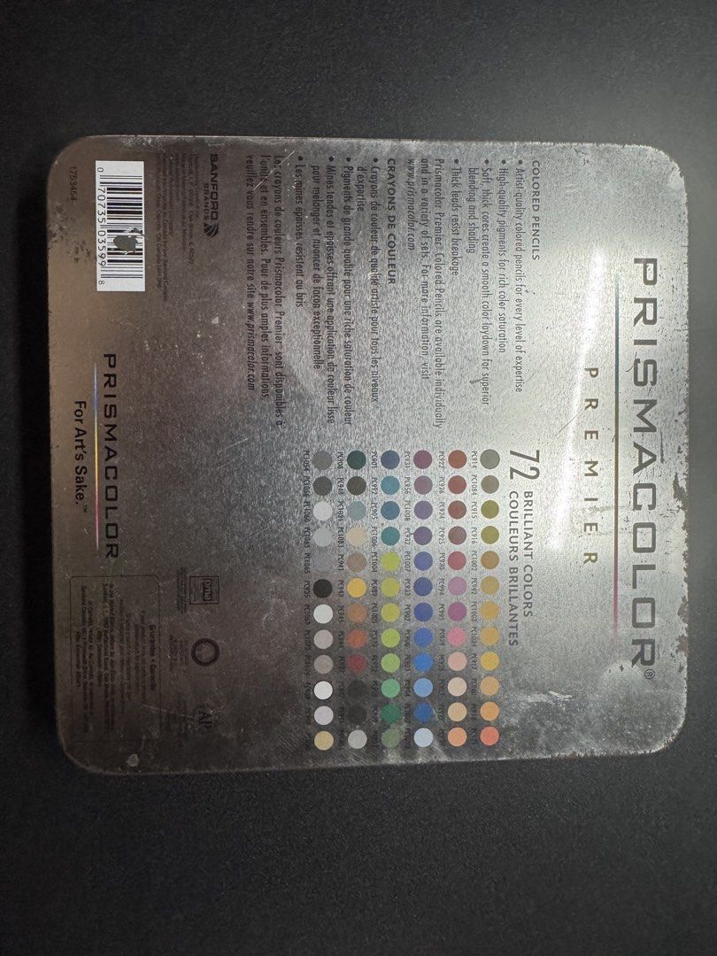 PRISMACOLOR (Category: Announcements) located in Manila. Submitted by johnpertez24 (Listing ID 1460871458, Image 2). Description: FOR SALEEEEE!! ✨ PRISMA COLOR PREMIER (72pcs) Diko na nagagamit nakatambak nalang get nyo na ☺ Get nyo na! MOD: LALAMOVE, JNT,LBC MOP: GCASH RFS: need ng cash..