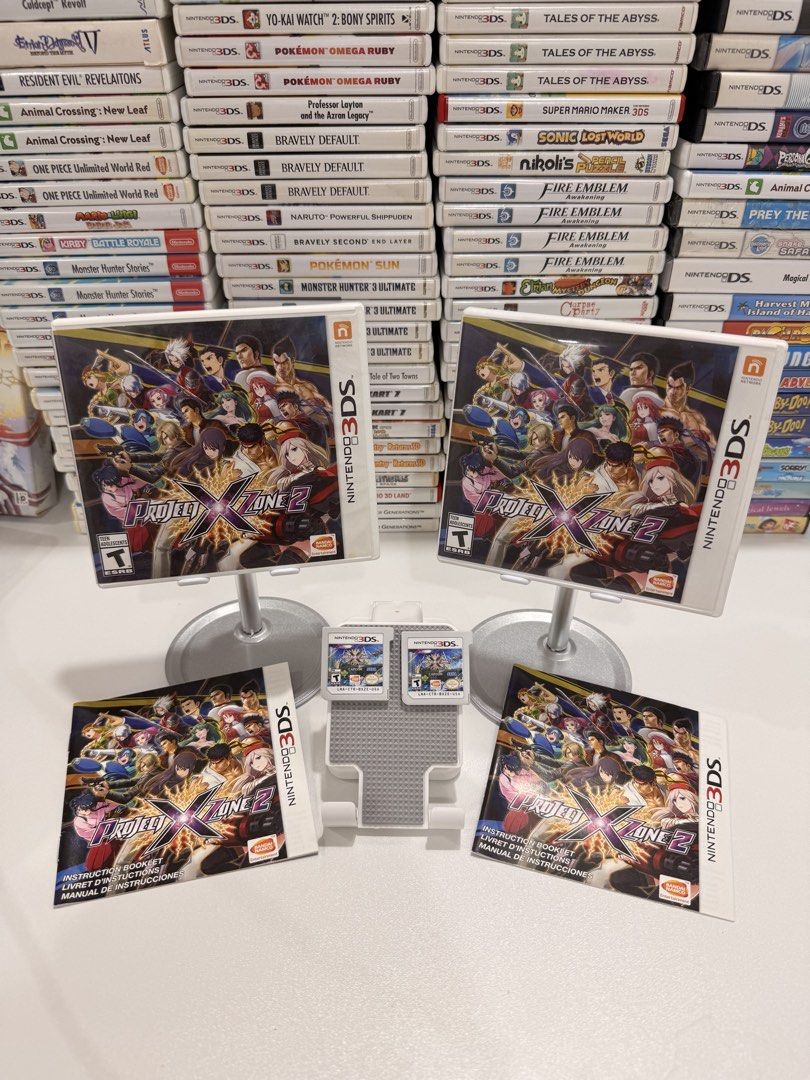 Project X Zone 2 3DS/2DS Game (Category: In-Game Products) located in Baliuag. Submitted by mostlyaboutnintendo (Listing ID 1460910809, Image 1). Description: 📌 https://linktr.ee/mostlyaboutnintendo 📢 COMPLETE IN CASE AND MANUAL/s ✔️ Authentic ✔️ Mabilis ma-read mismong cartridge ✔️ Guaranteed tested and working ✔️ Will always send tested pics before ship out ✔️ Clean Pins ✔️ US Version Project X Zone 2 is a tactical RPG crossover featuring cha