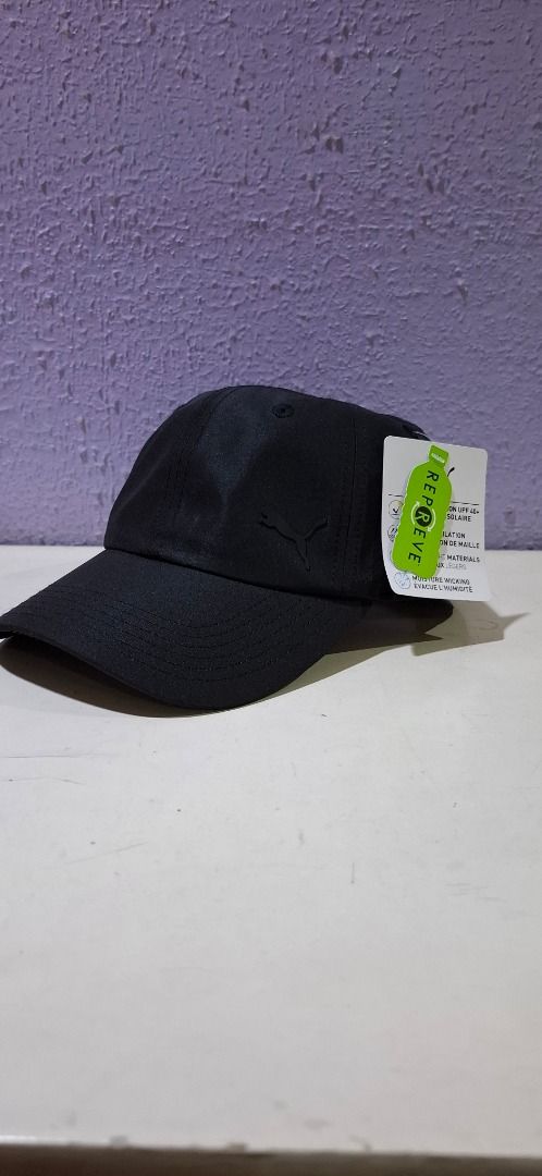 Puma Black Cap with Logo (Category: Caps & Hats) located in Pasig City. Submitted by redrabbit.0711 (Listing ID 1460733267, Image 1). Description: Classic black Puma cap. Features the iconic Puma logo embroidered on the front. Adjustable strap at the back for a comfortable fit. The inside lining has a cool all-over Puma print. Great for everyday wear or sports..