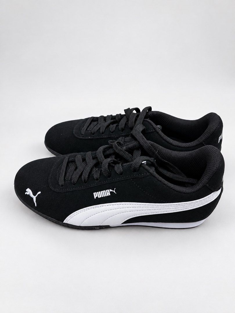 Puma Speedcat Black & White Sneakers (Category: Sneakers) located in Manila. Submitted by zzzzz_88 (Listing ID 1460796919, Image 1). Description: * Authentic * Bought from the US * Black with white Puma * Comfortable padded interior * Never used yet .