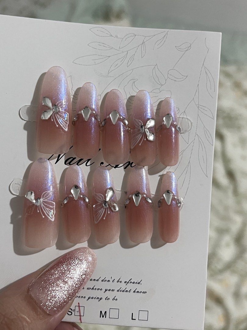 Purple aura long oval press on nails (Category: Hands & Nails) located in Quezon City. Submitted by heavendeclutter (Listing ID 1460896628, Image 2). Description: .
