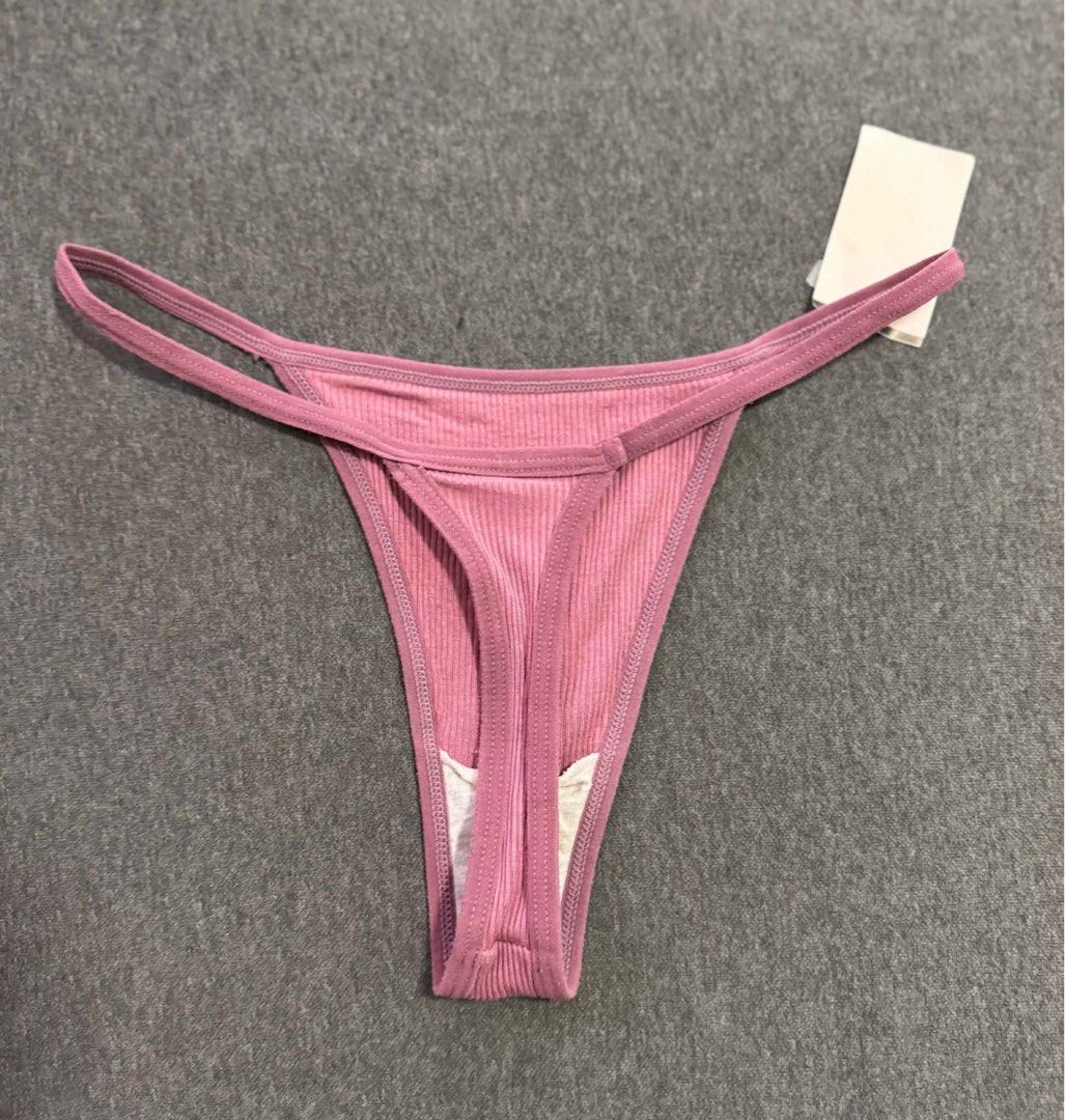 purplish rib thong S (Category: Undergarments & Loungewear) located in San Jose. Submitted by 99ners (Listing ID 1460755746, Image 2). Description: .