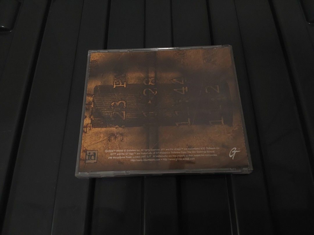 Quake (Jewel Case) PC Game Windows 95 98 (Category: Others) located in Buenavista. Submitted by petsounds (Listing ID 1460718384, Image 2). Description: WTS: Quake (Jewel Case) PC Game Windows 95 98 🏷️ Price: PHP 900 + SF 📍 Location: Buenavista, Agusan del Norte ​📦 Courier: JT Express An authentic retail copy of Quake. Fully playable through third-party patches (GLQuake,) virtual machines or DOSBox..