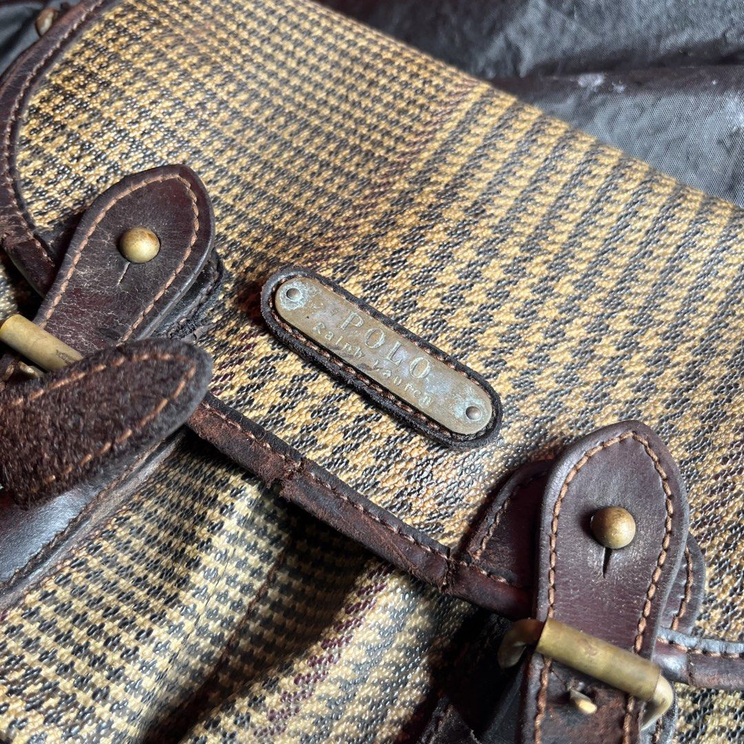 RALPH LAUREN (Category: Sling Bags) located in Manila. Submitted by seven.stitch (Listing ID 1460747044, Image 3). Description: authentic ralph lauren genuine leather ₱1,000 for both issue nasa pic na legit RL .