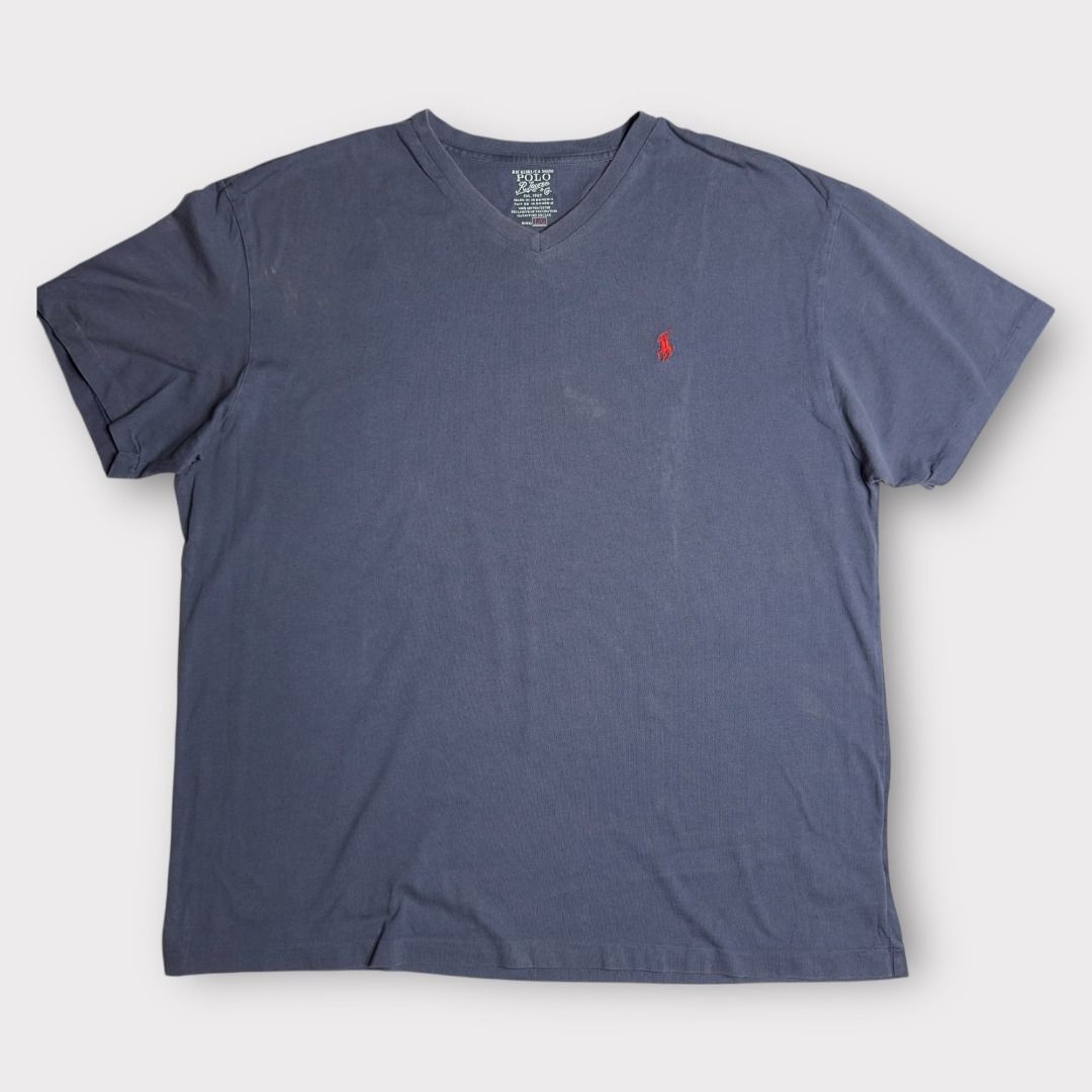 Ralph Lauren Blue T-Shirt (Category: Tshirts & Polo Shirts ) located in Rizal. Submitted by thebargainbin. (Listing ID 1460724797, Image 1). Description: Ralph Lauren Blue T-Shirt Shoulder Width: 20.5 inches Chest Width: 22.5 inches Length: 27 inches Best Fits: Large Size on Tag: L/G Condition: Excellent Issues: iron marks Price: 249 - Color may vary due to lighting - Re-evaluate the description and photos before buying - Items are thrifted/pre-l