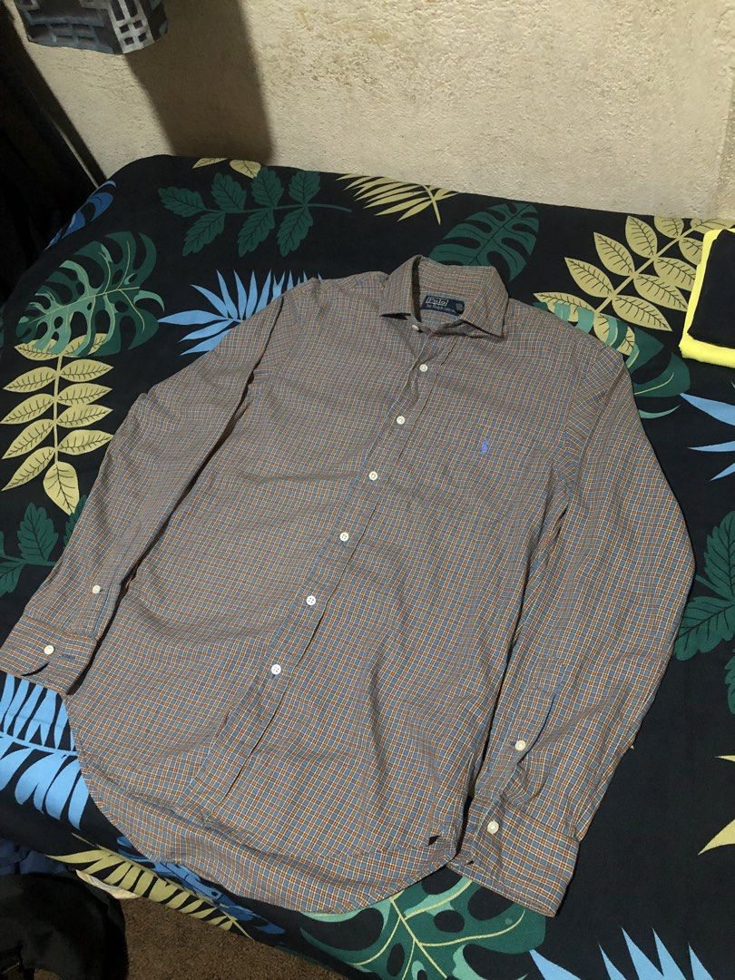 Ralph Lauren brown plaid polo (Category: Tshirts & Polo Shirts ) located in Cebu City. Submitted by thrifted_y2k (Listing ID 1460903266, Image 1). Description: DIMES: 21 inches- chest 29 inches- length 📍 Color may vary due to Lighting 📍 Strictly no Return Policy 📍 Customer will handle the shipping fee 📍 Authenticity is not Guaranteed 📍 payment 1st policy Lastly please manage your expectation since the items are ukay/thrift/preloved. PARCEL C