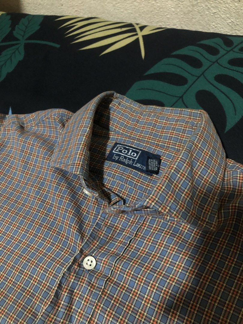 Ralph Lauren brown plaid polo (Category: Tshirts & Polo Shirts ) located in Cebu City. Submitted by thrifted_y2k (Listing ID 1460903266, Image 2). Description: DIMES: 21 inches- chest 29 inches- length 📍 Color may vary due to Lighting 📍 Strictly no Return Policy 📍 Customer will handle the shipping fee 📍 Authenticity is not Guaranteed 📍 payment 1st policy Lastly please manage your expectation since the items are ukay/thrift/preloved. PARCEL C