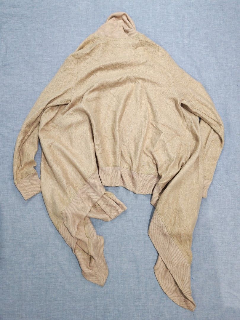 ralph lauren open-front draped cardigan sweater (Category: Coats, Jackets and Outerwear) located in Baguio. Submitted by used_clothing2600 (Listing ID 1460719316, Image 2). Description: ralph lauren open-front draped cardigan sweater size M/L womens verygood condition P 380.