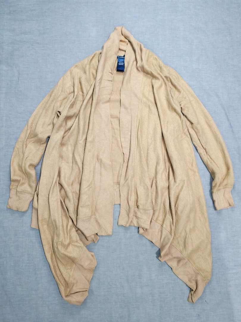 ralph lauren open-front draped cardigan sweater (Category: Coats, Jackets and Outerwear) located in Baguio. Submitted by used_clothing2600 (Listing ID 1460719316, Image 1). Description: ralph lauren open-front draped cardigan sweater size M/L womens verygood condition P 380.