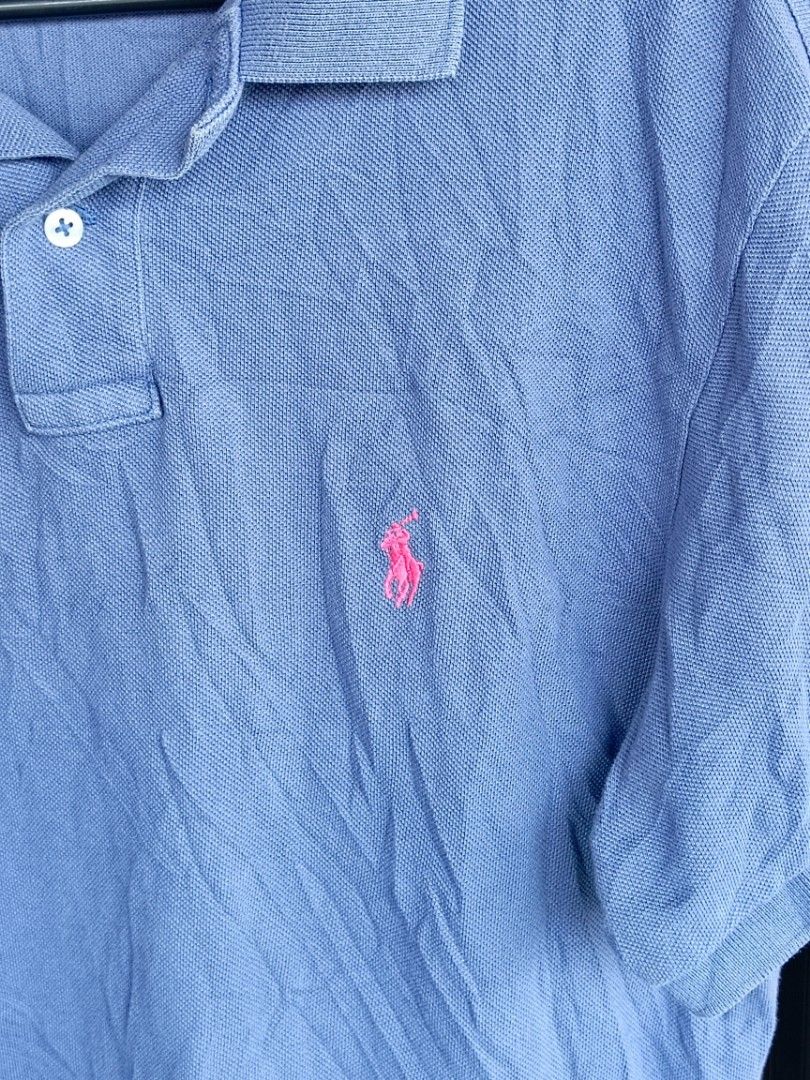 Ralph Lauren Polo shirt (Category: Tshirts & Polo Shirts ) located in Davao. Submitted by karlito. (Listing ID 1460726030, Image 3). Description: Width 21 Length 28/31 Condition (9/10) Color rate (8.5/10).