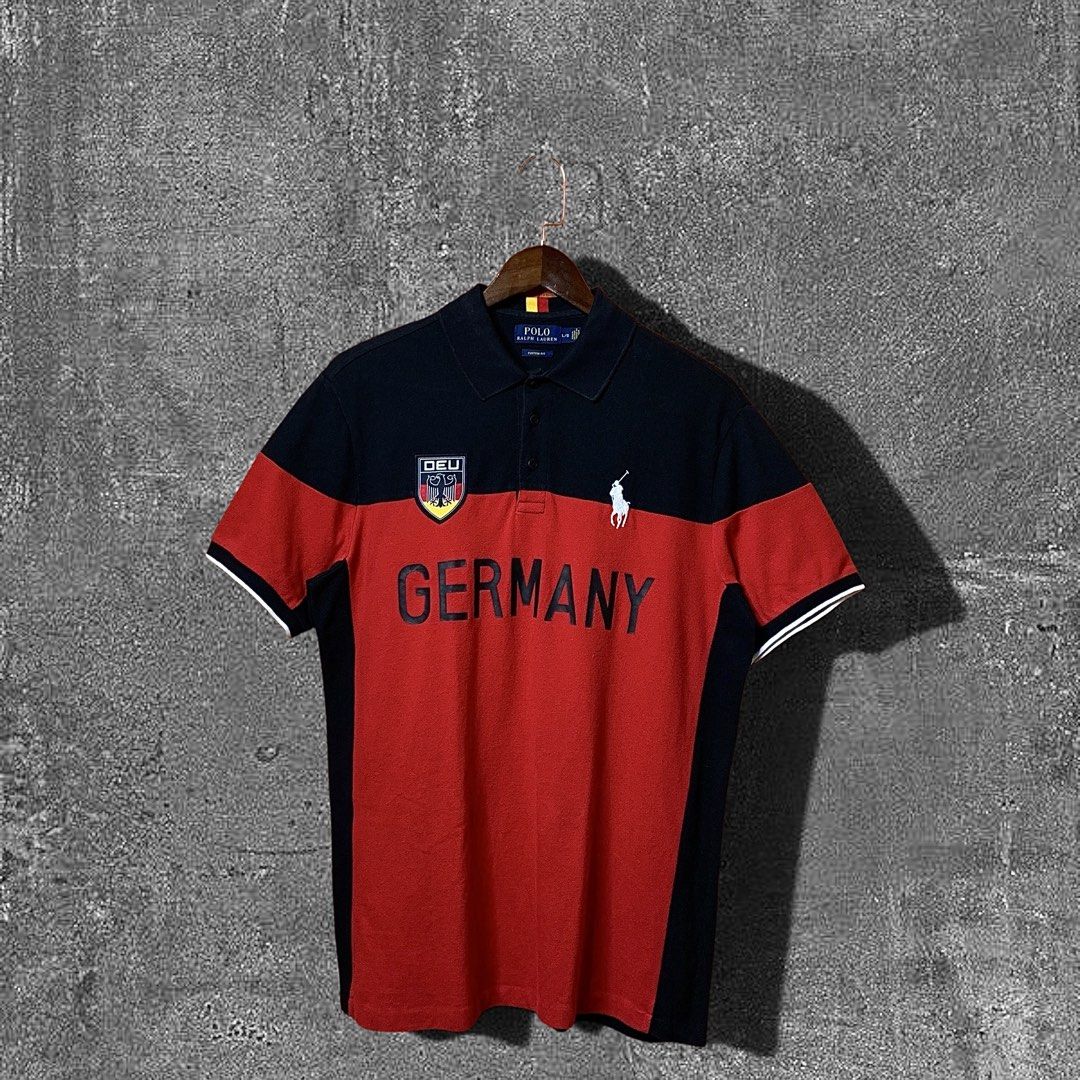 Ralph Lauren RL Polo shirt GERMANY (Category: Tshirts & Polo Shirts ) located in Quezon City. Submitted by donklasiko (Listing ID 1460915321, Image 1). Description: Condition: 9.5+/10 Pristine condition Issue: non Refer to the dimension 🤗 PM FOR MORE DETAILS NO RETURN, NO EXCHANGE & NO REFUND! ✅I ALSO ACCEPT TRADE/SWAP TO ANYTHING JUST DROP YOUR OFFER Please manage your expectations, this is a secondhand item. What you see is what you get 😊 💵M