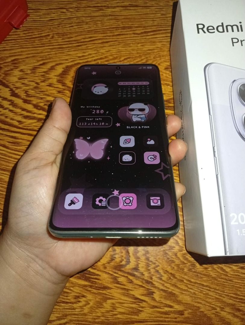 Redmi Note 14 Pro 5g (Category: Android Others) located in Caloocan City. Submitted by quickstone_1dc5ca (Listing ID 1460729751, Image 3). Description: - Brand: Redmi - Model: Note 14 Pro 5G - Color: Coral Green - RAM: 12GB - Storage: 256GB - Connectivity: 5G - Condition: Like new, with original box included. - Features: Sleek design, ample storage for all your needs..