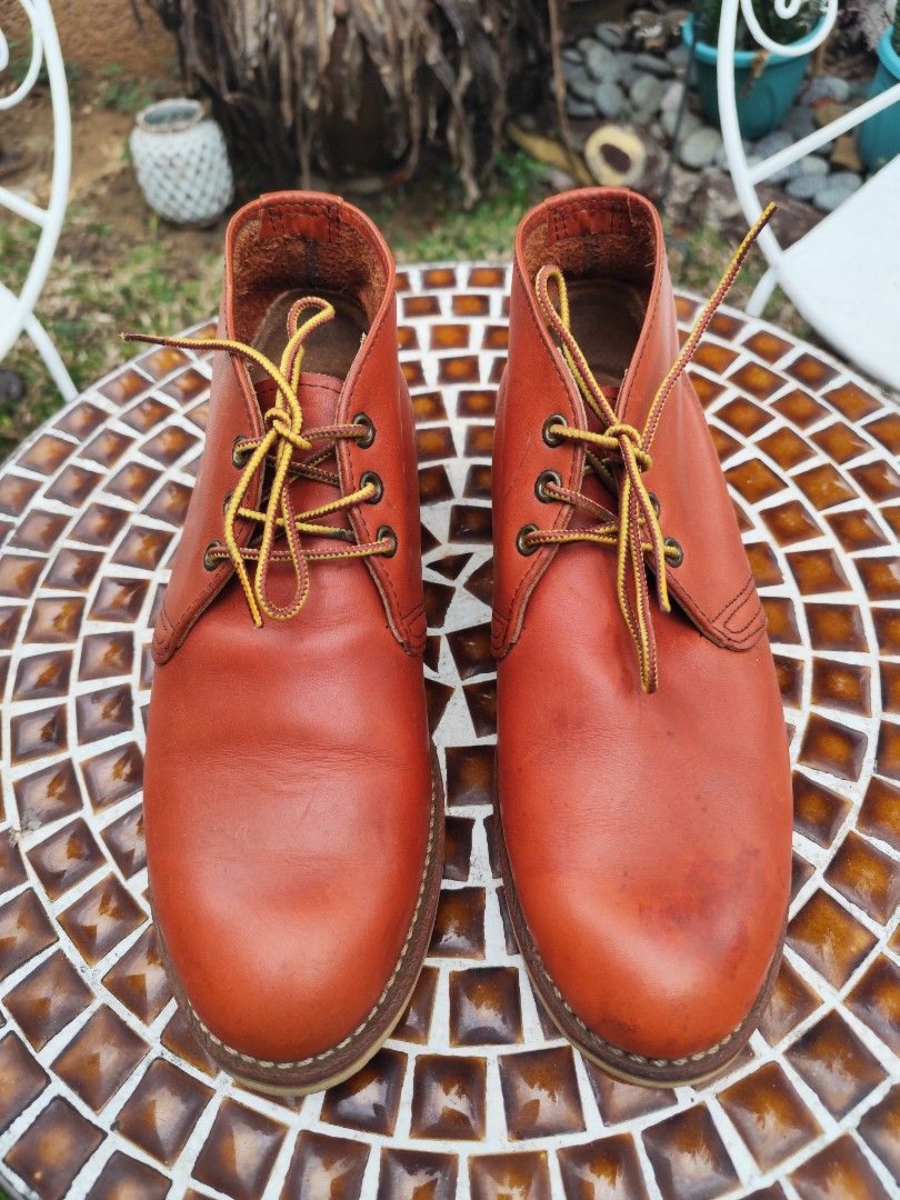 Redwing Boots (Category: Casual Shoes) located in Davao. Submitted by papa1919 (Listing ID 1460811921, Image 1). Description: Leather is still very good and just needs shoe waxing/polishing. With some heeldrag..