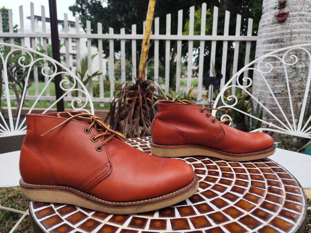 Redwing Boots (Category: Casual Shoes) located in Davao. Submitted by papa1919 (Listing ID 1460811921, Image 3). Description: Leather is still very good and just needs shoe waxing/polishing. With some heeldrag..