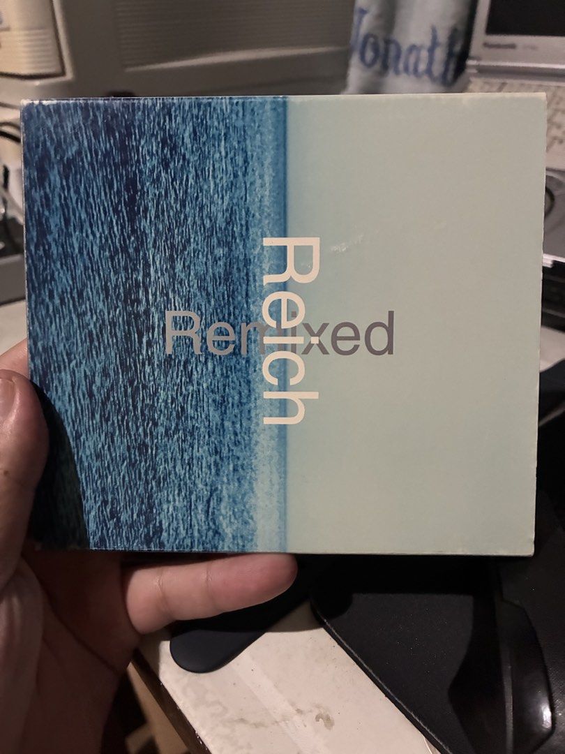 Reich Remixed (1999) (Category: CDs & DVDs) located in Quezon City. Submitted by yehonathansbox (Listing ID 1460819197, Image 1). Description: This is a preloved copy of a remix album featuring music by American composer Steve Reich. CD is in overall good condition with little to no marks on the disc l.