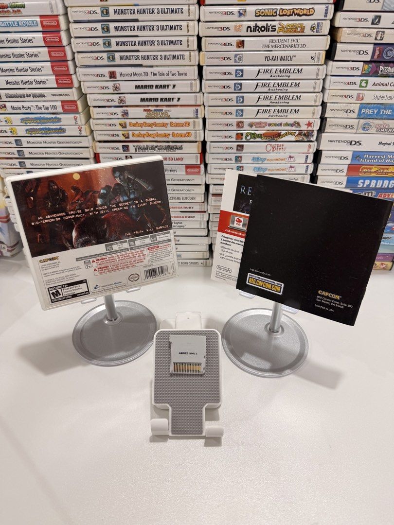 Resident Evil Revelations 3DS/2DS Game (Category: In-Game Products) located in Baliuag. Submitted by mostlyaboutnintendo (Listing ID 1460909451, Image 2). Description: 📌 https://linktr.ee/mostlyaboutnintendo 📢 COMPLETE IN CASE AND MANUAL/s ✔️ Authentic ✔️ Mabilis ma-read mismong cartridge ✔️ Guaranteed tested and working ✔️ Will always send tested pics before ship out ✔️ Clean Pins ✔️ US Version Resident Evil Revelations brings survival horror 