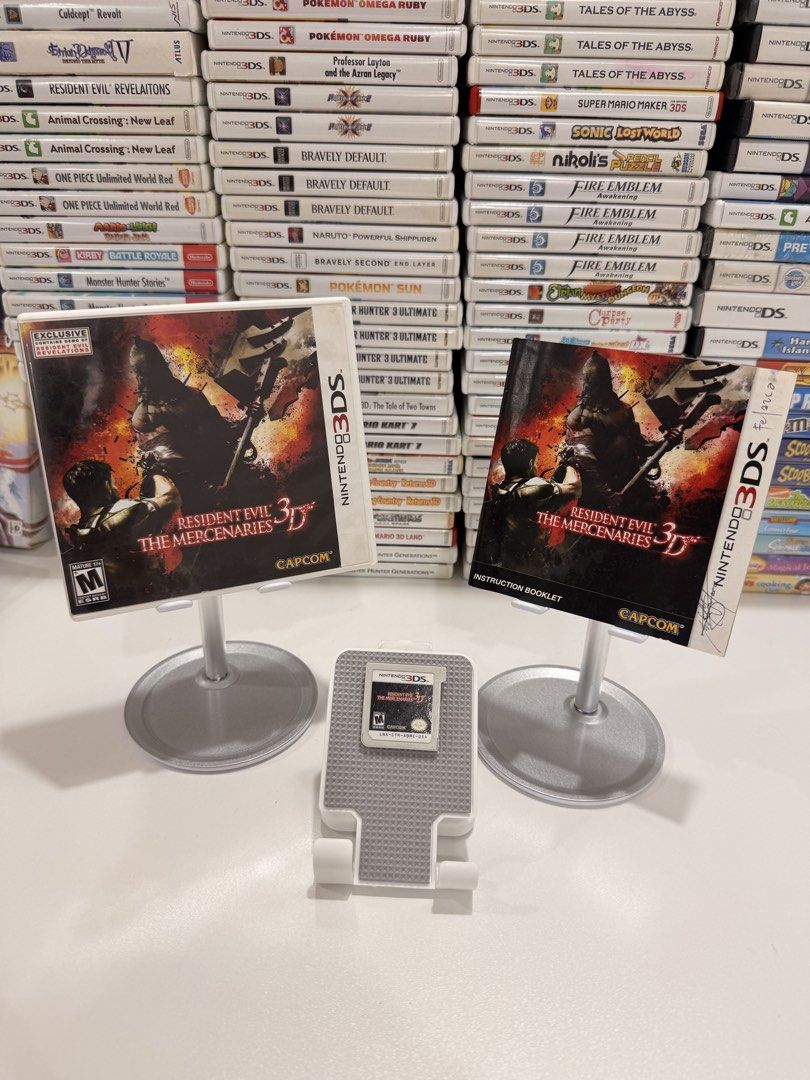 Resident Evil: The Mercenaries 3D 3DS/2DS Game (Category: In-Game Products) located in Baliuag. Submitted by mostlyaboutnintendo (Listing ID 1460910534, Image 1). Description: 📌 https://linktr.ee/mostlyaboutnintendo 📢 COMPLETE IN CASE AND MANUAL/s ✔️ Authentic ✔️ Mabilis ma-read mismong cartridge ✔️ Guaranteed tested and working ✔️ Will always send tested pics before ship out ✔️ Clean Pins ✔️ US Version Resident Evil: The Mercenaries 3D brings 