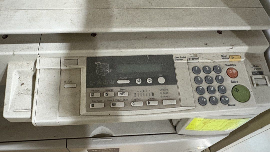 Ricoh Aficio 1113 Copiet (Category: Printers, Scanners & Copiers) located in Silang. Submitted by aoao87 (Listing ID 1460726748, Image 3). Description: Powers on but needs to be serviced. Toner for replacement. PICK UP ONLY to be arranged and paid by buyer. EXTRA MANPOWER is needed for pick up. Very bulky and heavy. Will not fit in motorcycle..