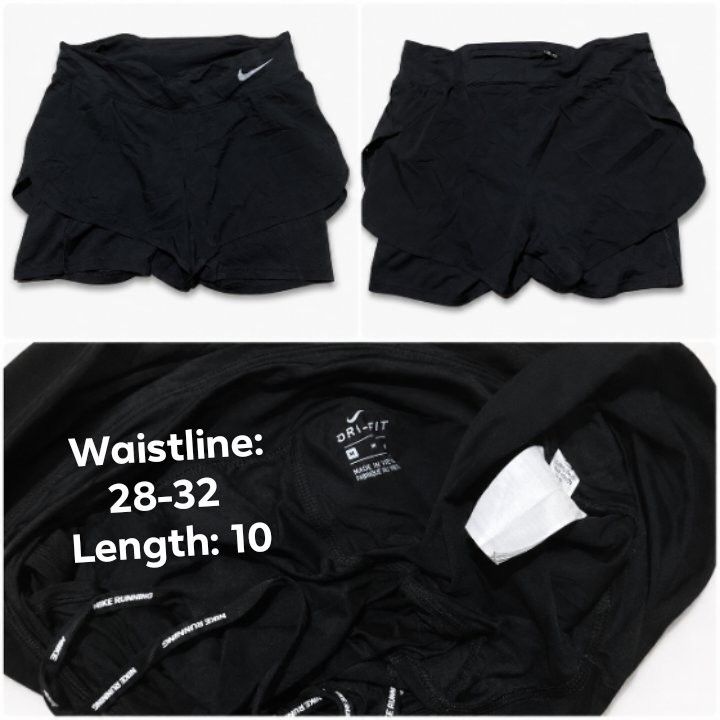 Running shorts (Category: Activewear) located in Quezon City. Submitted by thriftyzx (Listing ID 1460724045, Image 3). Description: nike asics lululemon UA 450 each.
