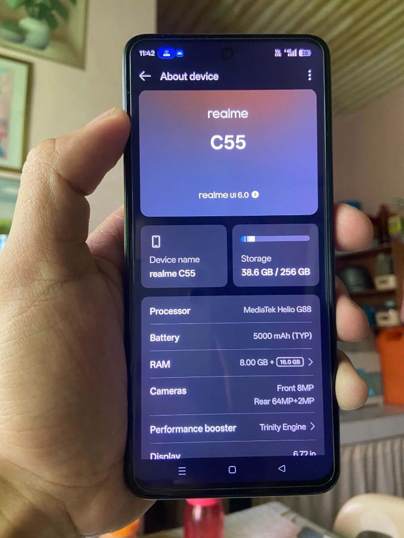 RUSH PHONE 256 gb (Category: Realme) located in Manila. Submitted by hsncien (Listing ID 1460818932, Image 2). Description: .