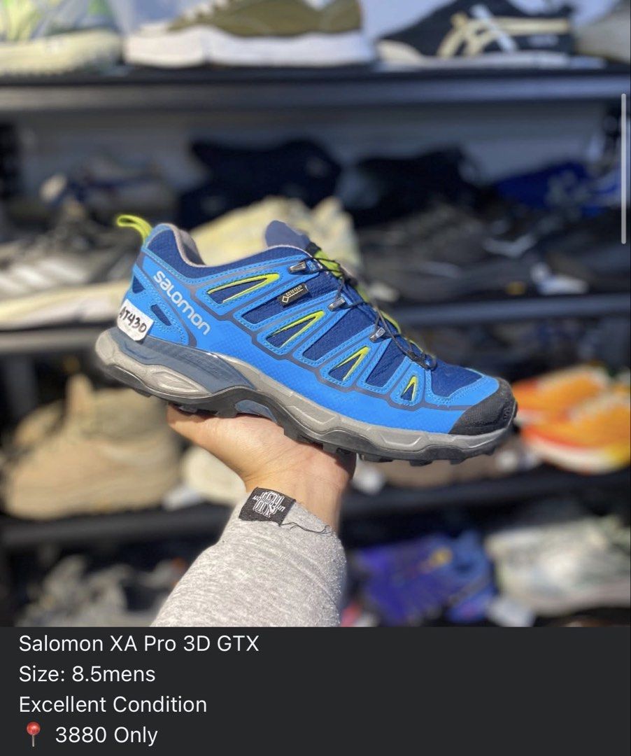SALOMON GTX ETC. (Category: Sneakers & Footwear) located in Baguio. Submitted by emmjayysneakerhub (Listing ID 1460789338, Image 3). Description: All authentic Pairs💯✔️ Prices are negotiable Size and prices indicated each pic. Click lng po😊🙏 📍 Baguio City.