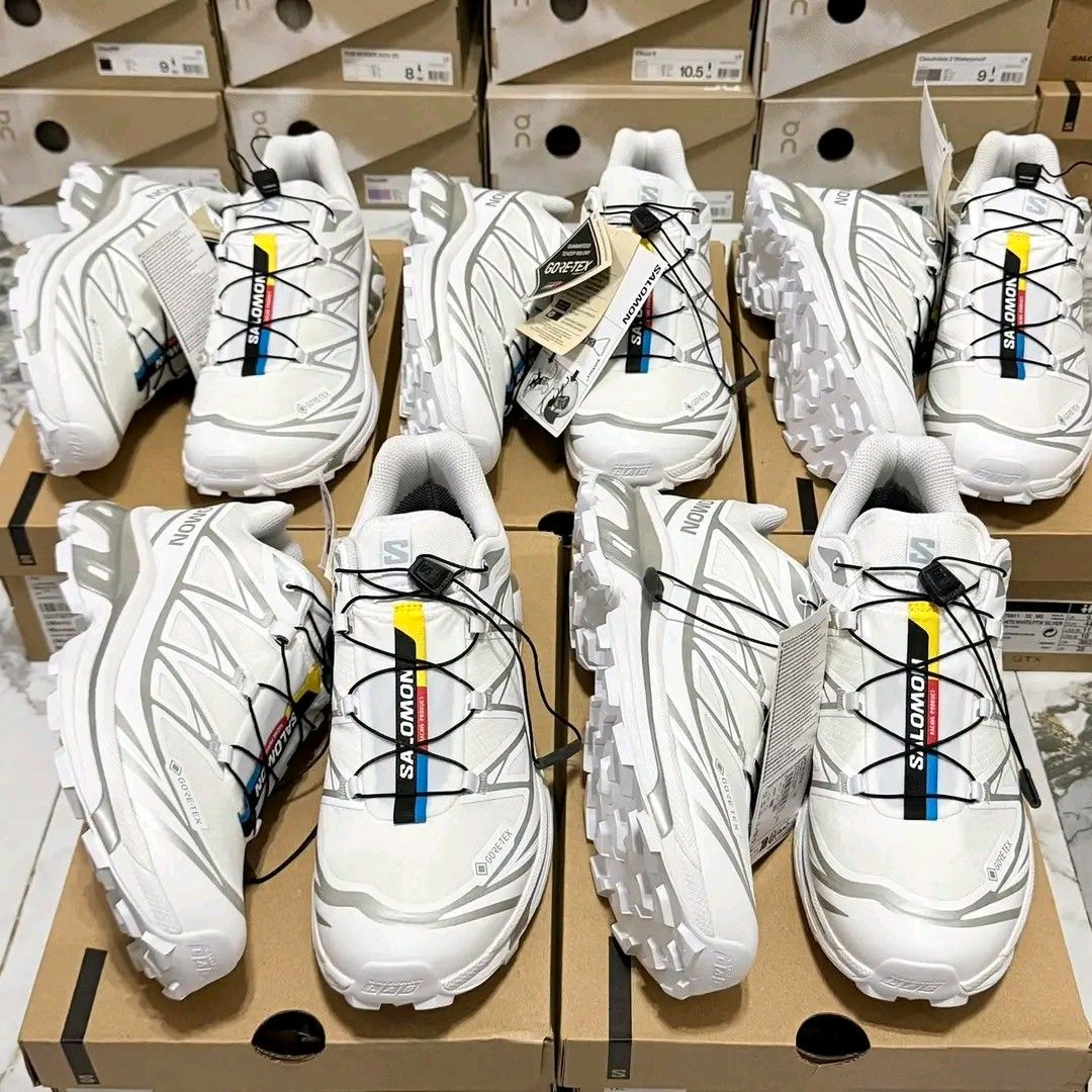 Salomon XT6 GTX White Silver (Category: Golf) located in Manila. Submitted by puretiger_a2ce98 (Listing ID 1460817744, Image 1). Description: 🚨 Salomon XT6 GTX White Silver Men's 40 41 42 43 44 45 46 Women's Euro 36 37 38 39 40 We ship worldwide! 🌎 MOP: Gcash/Bank Transfer DP: PHP2 000 only Strictly no refund or cancellation once order is made. LOOKING FOR A SPECIFIC PAIR? ALL SHOE BRANDS ARE AVAILABLE! Disclaimer: not affiliated with or endors
