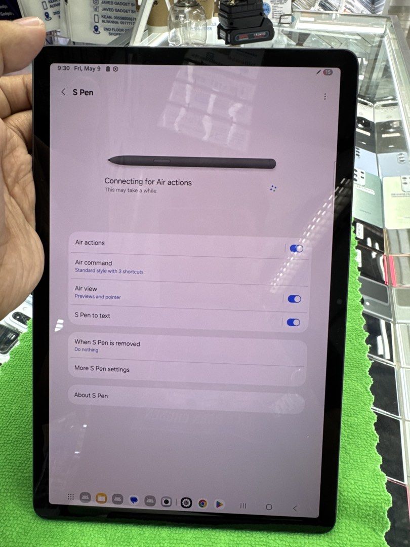 Samsung Tablet S9 256GB (Category: Android) located in Manila. Submitted by ram-gadget-shop (Listing ID 1460912109, Image 2). Description: .
