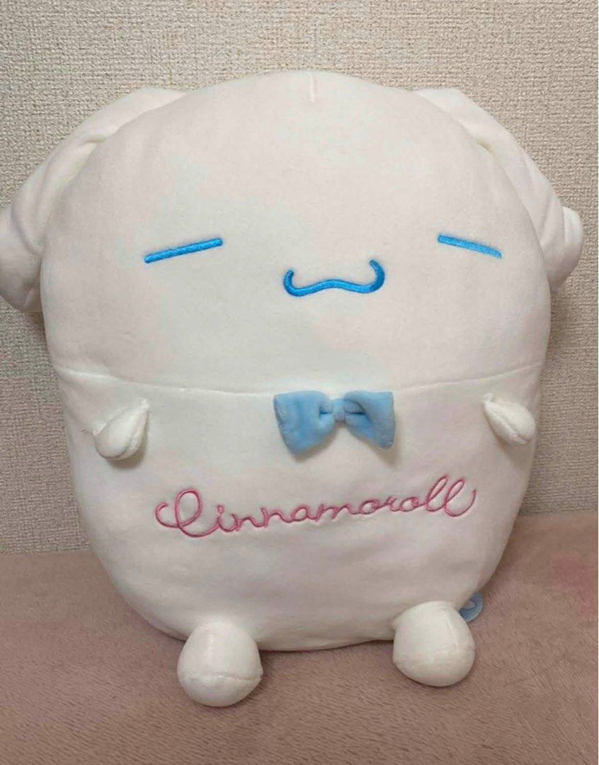 Sanrio Cinnamoroll Plush Pillow (Category: Plushies & Soft Toys) located in Tarlac. Submitted by shopbykuro (Listing ID 1460715312, Image 1). Description: Brand new with pptg. Need wash 350 LP.