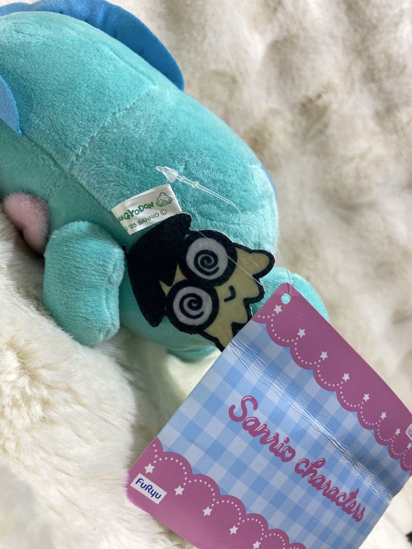 Sanrio Hangyodon plush (Category: Plushies & Soft Toys) located in Kalibo. Submitted by ollie_stuffshop (Listing ID 1460898688, Image 3). Description: 22cm x 14cm Before you send your inquiries: ❗️Last Price is already posted ❗️Manage your expectations, WYSIWYG ❗️May need washing ❗️Dropoff is every Wednesday & Sunday .