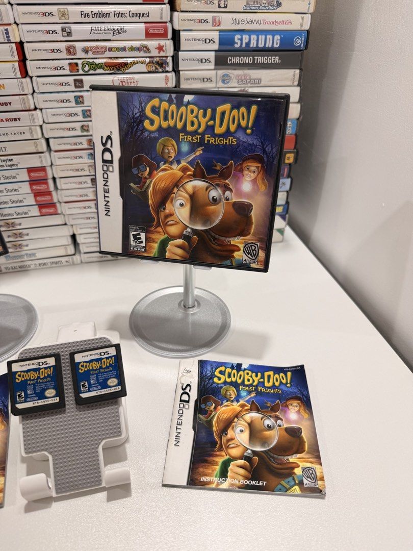 Scooby-Doo! First Frights DS/2DS/3DS Game (Category: In-Game Products) located in Baliuag. Submitted by mostlyaboutnintendo (Listing ID 1460854685, Image 3). Description: 📌 https://linktr.ee/mostlyaboutnintendo 📢 COMPLETE IN CASE AND MANUAL/s ✔️ Authentic ✔️ Mabilis ma-read mismong cartridge ✔️ Guaranteed tested and working ✔️ Will always send tested pics before ship out ✔️ Clean Pins ✔️ US Version Scooby-Doo! First Frights is a fun action-adve