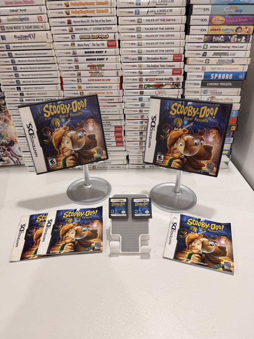Scooby-Doo! First Frights DS/2DS/3DS Game (Category: In-Game Products) located in Baliuag. Submitted by mostlyaboutnintendo (Listing ID 1460854685, Image 1). Description: 📌 https://linktr.ee/mostlyaboutnintendo 📢 COMPLETE IN CASE AND MANUAL/s ✔️ Authentic ✔️ Mabilis ma-read mismong cartridge ✔️ Guaranteed tested and working ✔️ Will always send tested pics before ship out ✔️ Clean Pins ✔️ US Version Scooby-Doo! First Frights is a fun action-adve