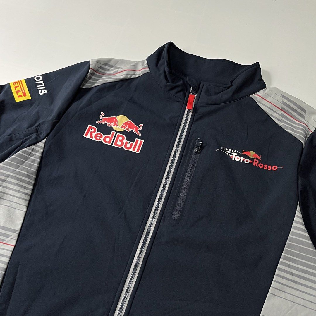 Scuderia Toro Rosso Red Bull Softshell Racing Jacket (Category: Coats, Jackets and Outerwear) located in Bacoor. Submitted by ItsShoeGood (Listing ID 1460779080, Image 3). Description: Size XL on tag .
