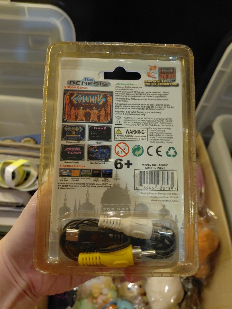 SEGA GENESIS ARCADE NANO Columns Mini Video Game Console (SEALED) (Category: Others) located in Marikina City. Submitted by vanssm (Listing ID 1460891384, Image 2). Description: - Plug and play mini console - Connects to TV via RCA cables - Comes with the classic game Columns - Includes console and all necessary cables SEALED..