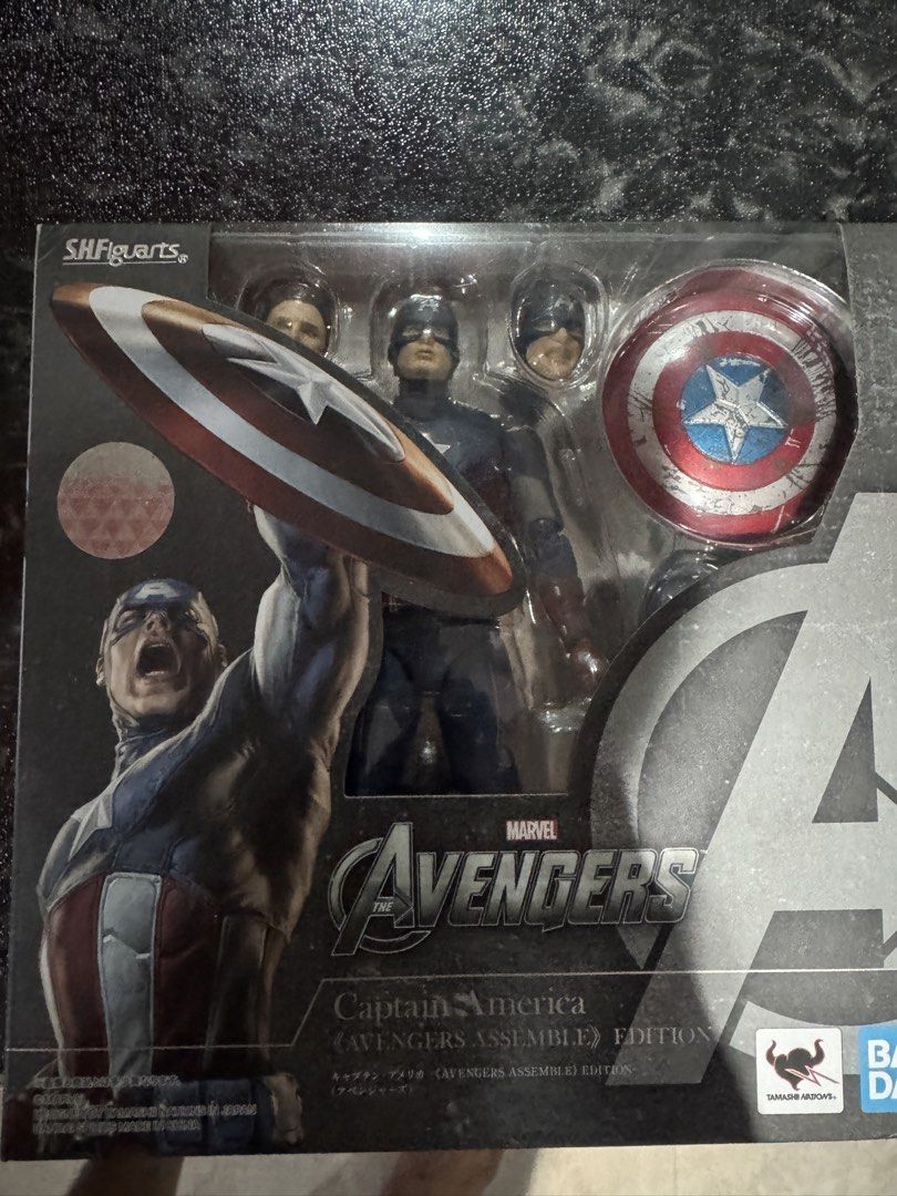 SHF avengers (Category: Figurines & Statues) located in Manila. Submitted by inorinnnn (Listing ID 1460915487, Image 3). Description: ALL MISB EXCEPT CAP ALL NO ISSUES cap - 4500 thor - 4800 hulk - 7500 located in manila/cavite lalamove or lbc.