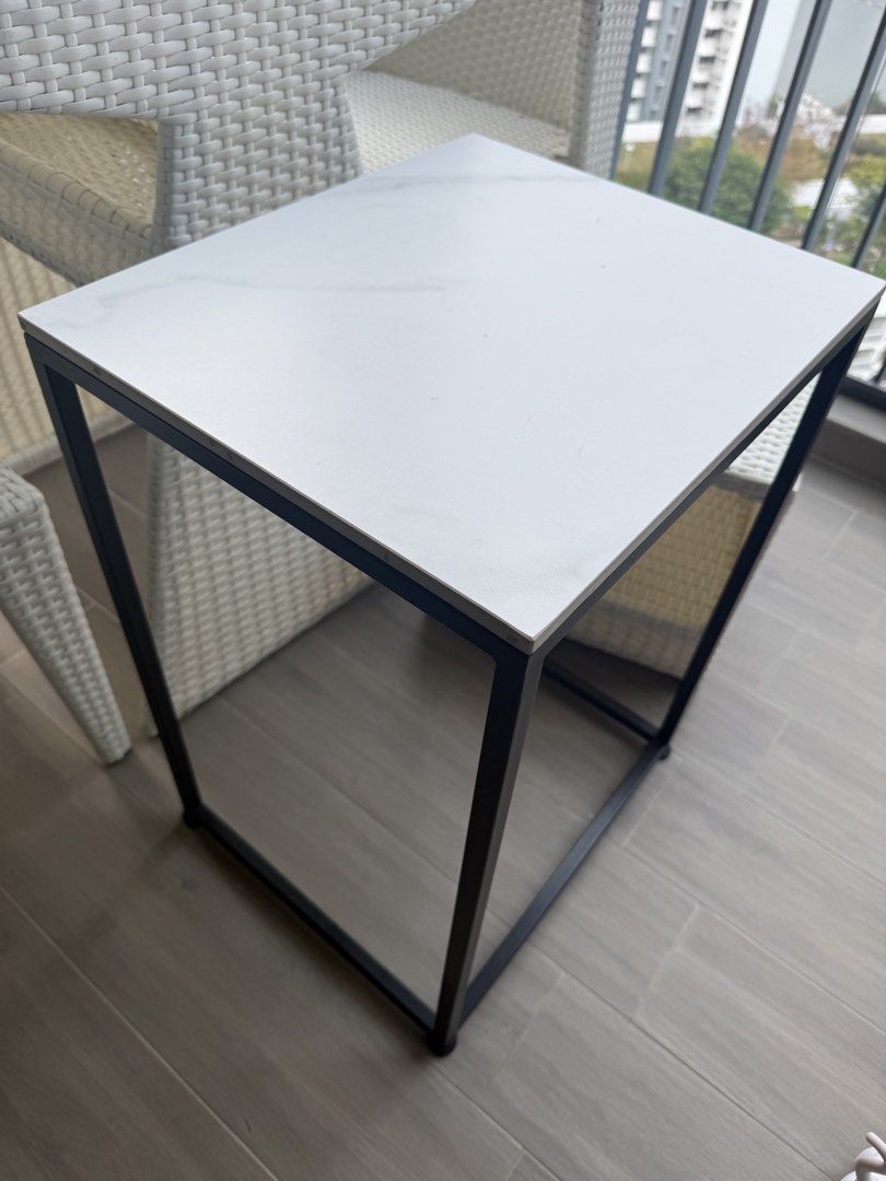 Side Table (Category: Tables & Sets) located in Singapore. Submitted by skypopmummy (Listing ID 1460816593, Image 1). Description: Very good condition; almost like new. Self collect Punggol 44*37*60cm height.