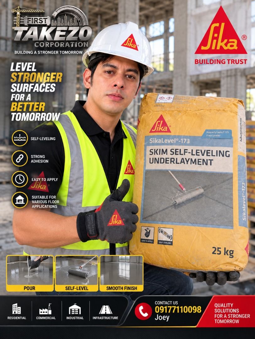 Sika Self leveling (Category: Home Improvement Tools & Accessories) located in Manila. Submitted by joeyroque09 (Listing ID 1460846603, Image 1). Description: sika.