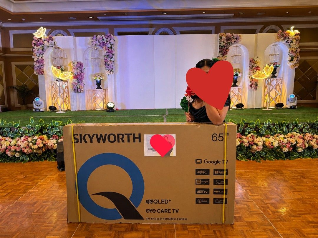 Skyworth 65" 4K QLED+ Google TV (Category: TV) located in Taguig. Submitted by gstpc (Listing ID 1460721979, Image 1). Description: Raffle Prize Sale — Major Budol Alert! Baka ito na ang sign mo to upgrade your entertainment setup. 😍 SKYWORTH 65” 4K QLED+ Google TV 🆕 Brand new & unopened 🎁 Raffle prize — won personally 📦 Complete in original box ✨ 4K QLED+ • Google TV • Eye Care TV Letting this go simply because I already have a TV at home. S