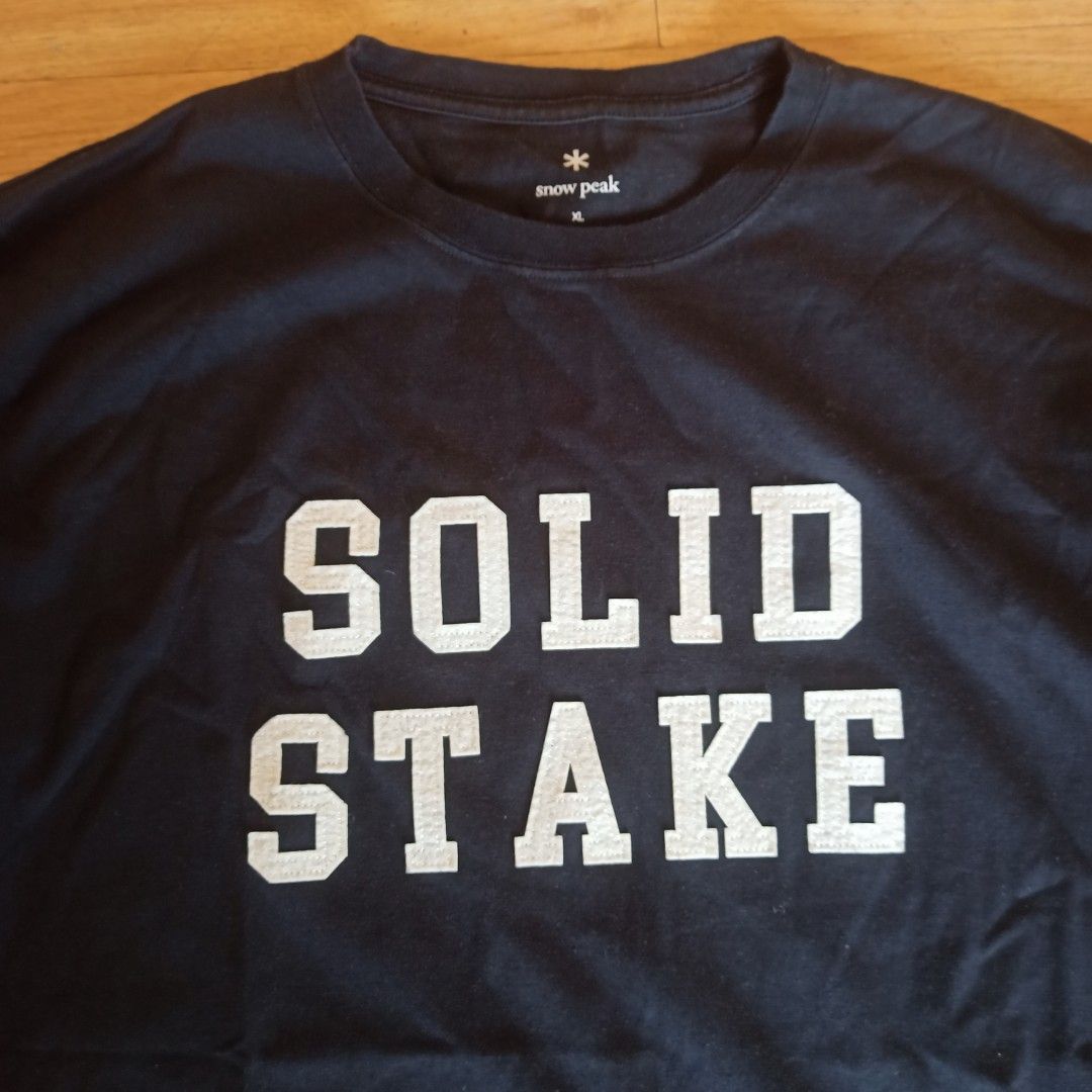 Snow peak - Solid stake felt logo longsleeve (Category: Tshirts & Polo Shirts ) located in Cavite. Submitted by blasterr21 (Listing ID 1460809603, Image 3). Description: Snow peak - solid stake felt logo longsleeve size xlarge on tag ptp: 23 inches length: 30 inches excellent condition as new/ no flaws authentic.