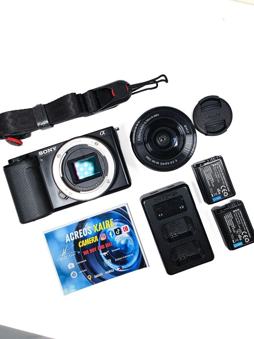 Sony ZVE10 + 16-50mm (Category: Cameras) located in Baguio. Submitted by acreoscamera (Listing ID 1460830353, Image 1). Description: Sony ZVE10 + 16-50mm ✨️️📸 Price: 29,999.00 Meet up Baguio or La trinidad Cosmetics: 8/10 (With slight signs of usage) Lens: No Fungus Shutter Count: 7,XXX No issues No more last priced AF and MF Working No repair history All buttons are functional ✨️Inclusions: 2x Battery + Charger Third Party strap Body cap and le