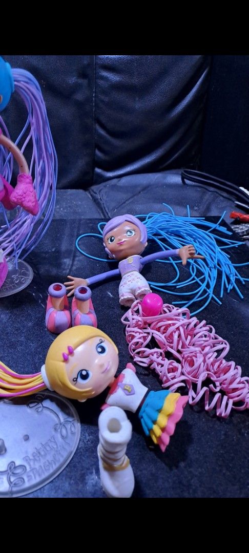 Spaghetti Dolls Lot - Take All 580 (Category: Kids Toys) located in Davao. Submitted by bravemoon_556cd5 (Listing ID 1460868658, Image 1). Description: - Huge bundle of over 580 spaghetti dolls and accessories. - Includes multiple dolls and various accessories. - Some dolls are disassembled, ideal for parts or repair. - Great for collectors looking to expand their collection. - Sold as a complete lot, all 580+ pieces included..
