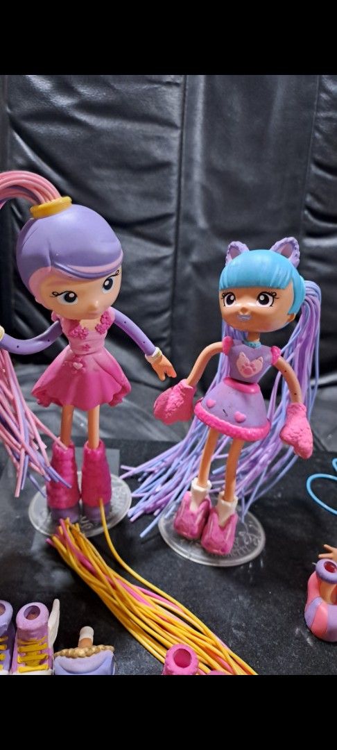 Spaghetti Dolls Lot - Take All 580 (Category: Kids Toys) located in Davao. Submitted by bravemoon_556cd5 (Listing ID 1460868658, Image 3). Description: - Huge bundle of over 580 spaghetti dolls and accessories. - Includes multiple dolls and various accessories. - Some dolls are disassembled, ideal for parts or repair. - Great for collectors looking to expand their collection. - Sold as a complete lot, all 580+ pieces included..