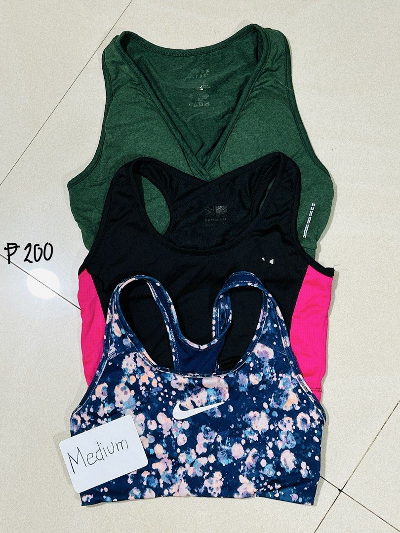 Sports Bra (Category: Activewear) located in San Pedro. Submitted by cheskaabordo (Listing ID 1460856710, Image 3). Description: Prices are indicated in each photos. Please manage expectations as they are preloved. Sizes based on tags .