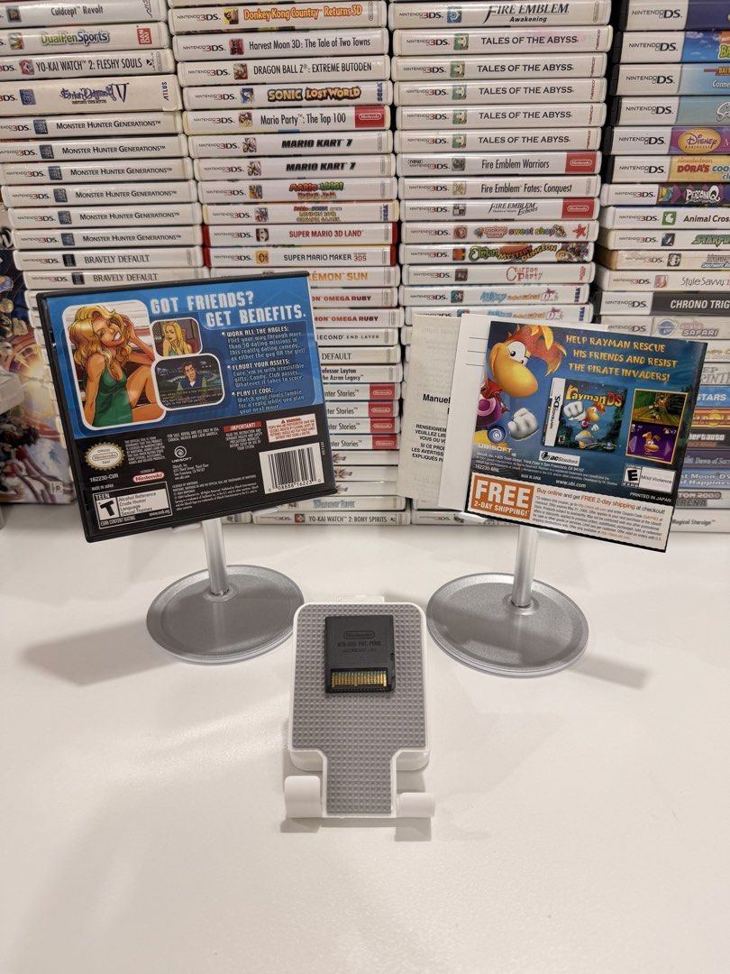 Sprung DS/2DS/3DS Game (Category: In-Game Products) located in Baliuag. Submitted by mostlyaboutnintendo (Listing ID 1460855553, Image 2). Description: 📌 https://linktr.ee/mostlyaboutnintendo 📢 COMPLETE IN CASE AND MANUAL/s ✔️ Authentic ✔️ Mabilis ma-read mismong cartridge ✔️ Guaranteed tested and working ✔️ Will always send tested pics before ship out ✔️ Clean Pins ✔️ US Version Sprung is a story-driven dating and adventure game set in a resor