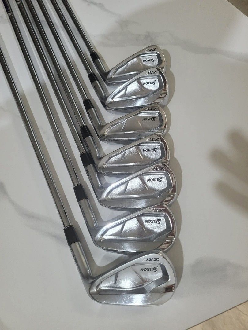 Srixon ZXi7 4i - PW STIFF (Category: Golf) located in Manila. Submitted by jaeeeprk (Listing ID 1460741014, Image 1). Description: Srixon Zxi7 4i-Pw Stiff Irons 2025 Project X Shaft Bought in Korea Pick up only Cavite ~ Lalamove.