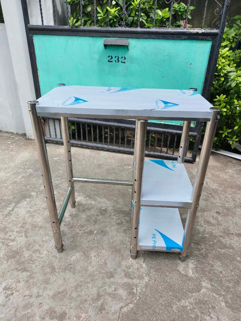 Stainless Gas stove rack (Category: Shelves, Cabinets & Racks) located in Manila. Submitted by joydolor (Listing ID 1460826569, Image 3). Description: Stainless Gas stove rack.