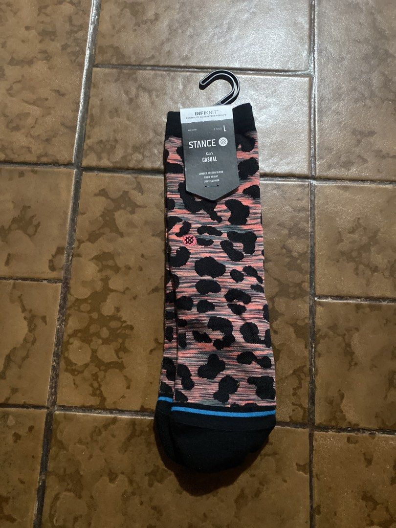 Stance Wildcat Pink Leopard Casual Crew Socks L (Category: Socks) located in Cainta. Submitted by narraveranda (Listing ID 1460842348, Image 1). Description: .