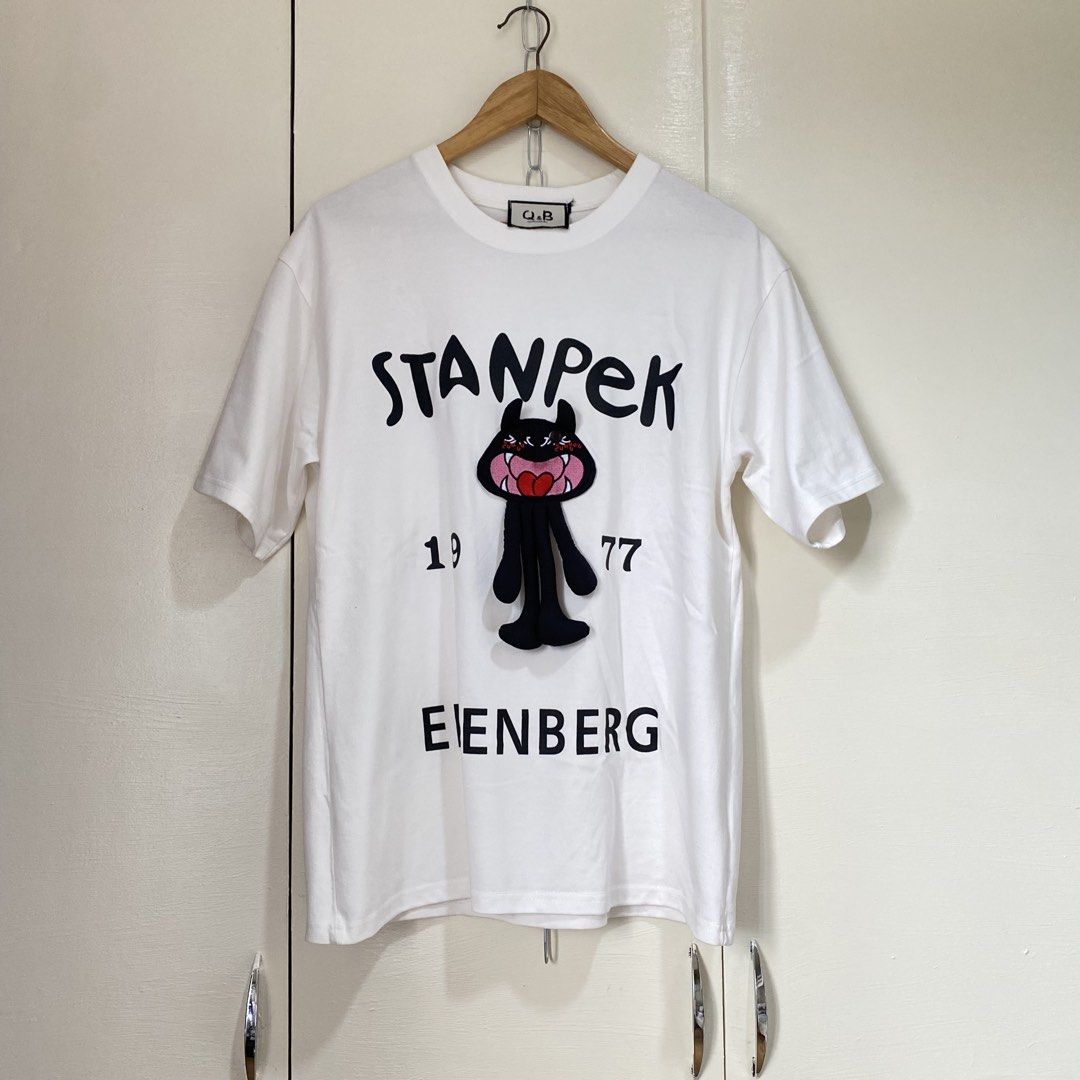 Stanoek White Shirt (Category: Shirts) located in Cavite. Submitted by branchee_chic (Listing ID 1460787716, Image 1). Description: L-XL Makapal 🌸A LITTLE NOTE FROM BRANCHEE CHIC🌸 All items are preloved / secondhand and freshly washed, so please manage your expectations. Minor signs of wear or minimal washable stains may be present. Colors may slightly vary from photos due to lighting and screen settings. Please check all photos carefully befor