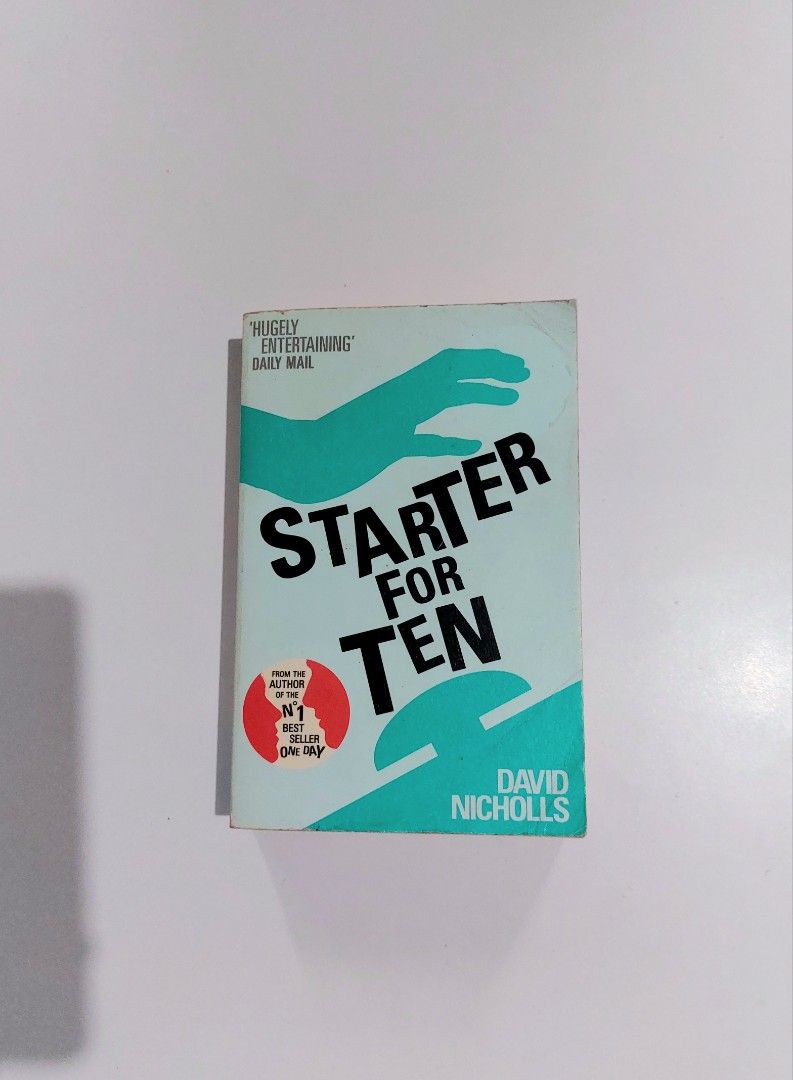 Starter for Ten by David Nicholls (Category: Storybooks) located in Tanauan. Submitted by solanathriftph (Listing ID 1460865435, Image 1). Description: 📚 major bookshelf clean out / clearance sale ~ — RFS: decluttering my bookshelves and switching to digital books — MOP: Gcash | fast shipping *feel free to send a message if you wish to negotiate the price :).